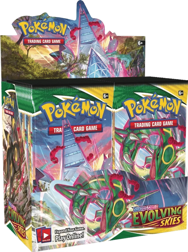 Pokemon Evolving Skies Booster Box Rare Candy